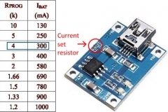 TP4056-Resistor