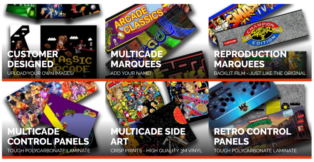 Custom Arcade And Gaming Graphics For Your Build Crackedconsole